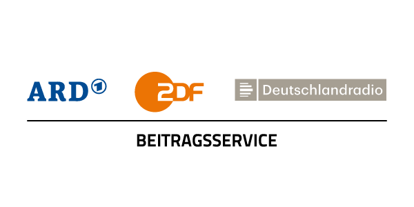 Logo Beitragsservice ARD ZDF Deutschlandradio